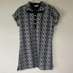 adidas 花柄ポロシャツ レディース　美品