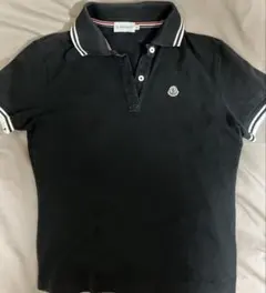 モンクレール MONCLER 半袖 ポロシャツ ブラックのサムネイル