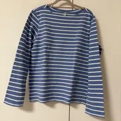 UNIQLO 青と白のストライプ Lサイズ