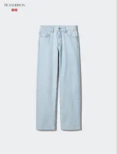 ユニクロ JW ANDERSON ストレートジーンズ丈長め 62BLUE 25