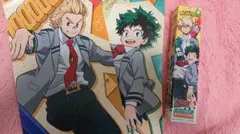 ヒロアカ キャラポス 緑谷出久 通形ミリオ セット