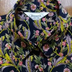 Brasserie 花柄シャツ