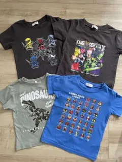 仮面ライダー、キングオージャーTシャツ 4枚セット 110・120cmのサムネイル