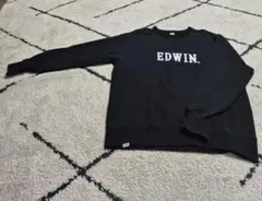 EDWIN ブラック スウェット X-LARGE