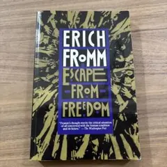 Escape from Freedom Erich Fromm 洋書