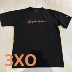 phiten ファイテン 半袖シャツ ブラック ピンク 3XOのサムネイル