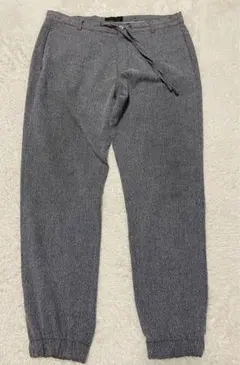 ZARA ザラ　ズボン　ジョガー　テーパード　グレー　メンズ　きれいめ　Lサイズ
