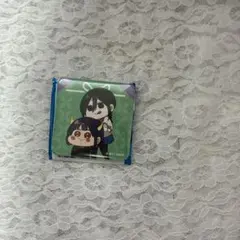 富士冬也＆小古曽探 スクエア缶バッジ 妖はじ