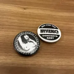 ヒステリックグラマー 缶バッチ 2個セット