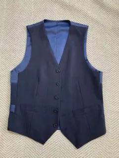 PT-9 ネイビー スーツベスト