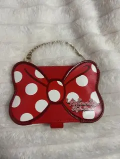 ミニーマウス リボンデザイン カードケース