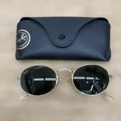 極美品】Ray Ban レイバン オーバル フルリム サングラス RB8014