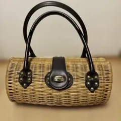 BMS かごバッグ　筒形バッグ