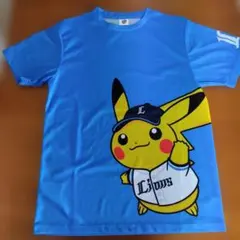 非売品】埼玉西武ライオンズ オリジナルポケモンTシャツ Lサイズ