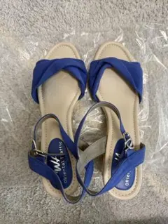 WA ORiental TRaffic／ブルー　サンダル