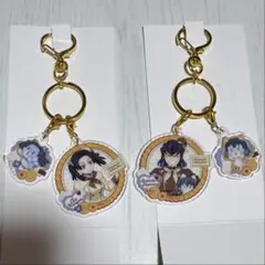 鬼滅の刃　ufotable　コンビアクリルチャーム伊之助　アオイ