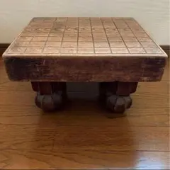 바둑판, 체스 보드, 다리 포함, 복고풍 인테리어 사이드 테이블