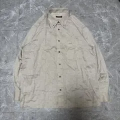 ARAMIS 長袖シャツ ベージュ系 Lサイズ コットン100% g99のサムネイル