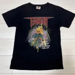 KUNJANI Tシャツ ブラック スカルプリントのサムネイル