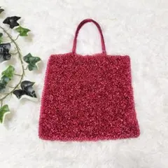 【美品】アンテプリマ ハンドバッグ　フクシアピンク　スクエアーラージ