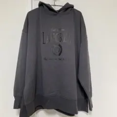 グレー パーカー