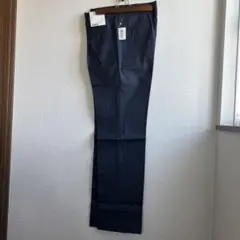 未使用！UNIQLO ドライワンタックパンツ ネイビー 82cm×85cmタグ付のサムネイル
