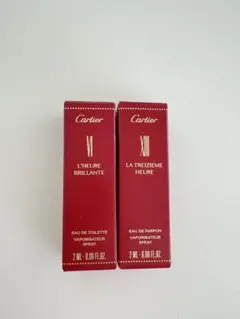Cartier レ ズール ドゥ パルファン 香水 サンプル 2種のサムネイル