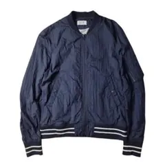 MEN'S BIGI MA-1風 ナイロンジャケット ネイビーのサムネイル