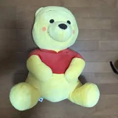 くまのプーさん　赤いほっぺグランデぬいぐるみゆったりver. タグ付き