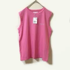 新品未使用タグ付き✨ アニエスベー×アダムエロペ ノースリーブ Tシャツ S