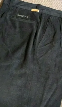 GREEN C 黒 スラックス 1921-1705