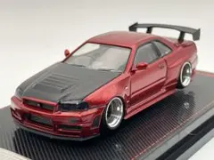 オートサロン限定 イグニッションモデル 1/64 スカイラインGT-R R34
