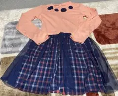 値下げ！ガールズ　　ワンピース　ピンク