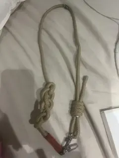 トポロジー　ロープ製スマホショルダーストラップ