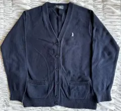 EASTBOY イーストボーイネイビー Vネック カーディガン サイズ11