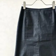 ひざ丈スカート タイト マーメイド ストレッチ シンプル 裏地付き きれいめのサムネイル