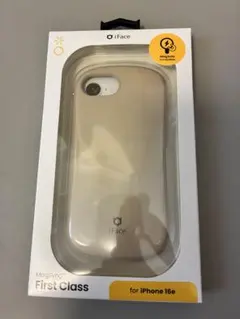 【新品未開封】iFace iPhone 16e用ケース　ベージュ