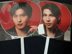 【即日発送】SnowMan 目黒蓮 ラウール ジャンボうちわ 2点セット ON