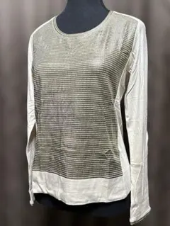 10%off再値下げします！HIROKO KOSINOアイボリー長袖Tシャツ