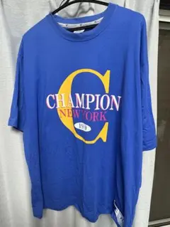 Champion Tシャツ XL 青