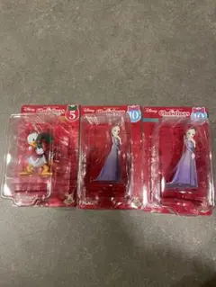 ディズニー クリスマス フィギュア ファミマ　2025 ３個セット