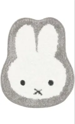 Marimocraft miffy ダイカット ラグ GY