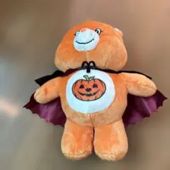 ケアベア ハロウィンぬいぐるみ マント付き