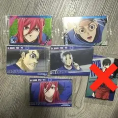 ブルーロック ウエハース2 ウエハース3 メタリックプラカード 5枚