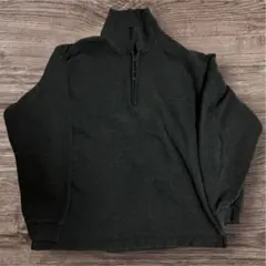 私*売様 90s Eddie Bauer ハーフジップ 長袖 ヴィンテージ アメ