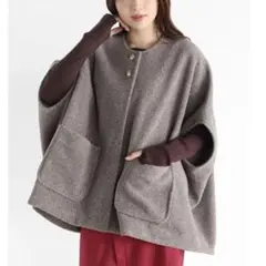 2026年最新】レディース ポンチョ・ケープコートの人気アイテム - メルカリ