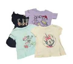 【GAP】トップスセット Tシャツ3枚 チュニック1枚 95のサムネイル
