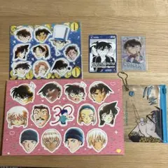 名探偵コナン　ちゃお付録シール、カードセット 小コレ！2025スライダーポーチ