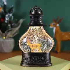 クリスマス オーナメント ドイツ ガラス アンティーク トナカイ スノードーム