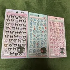 ボンボンドロップシール　サンリオ　3枚セット 国内正規品